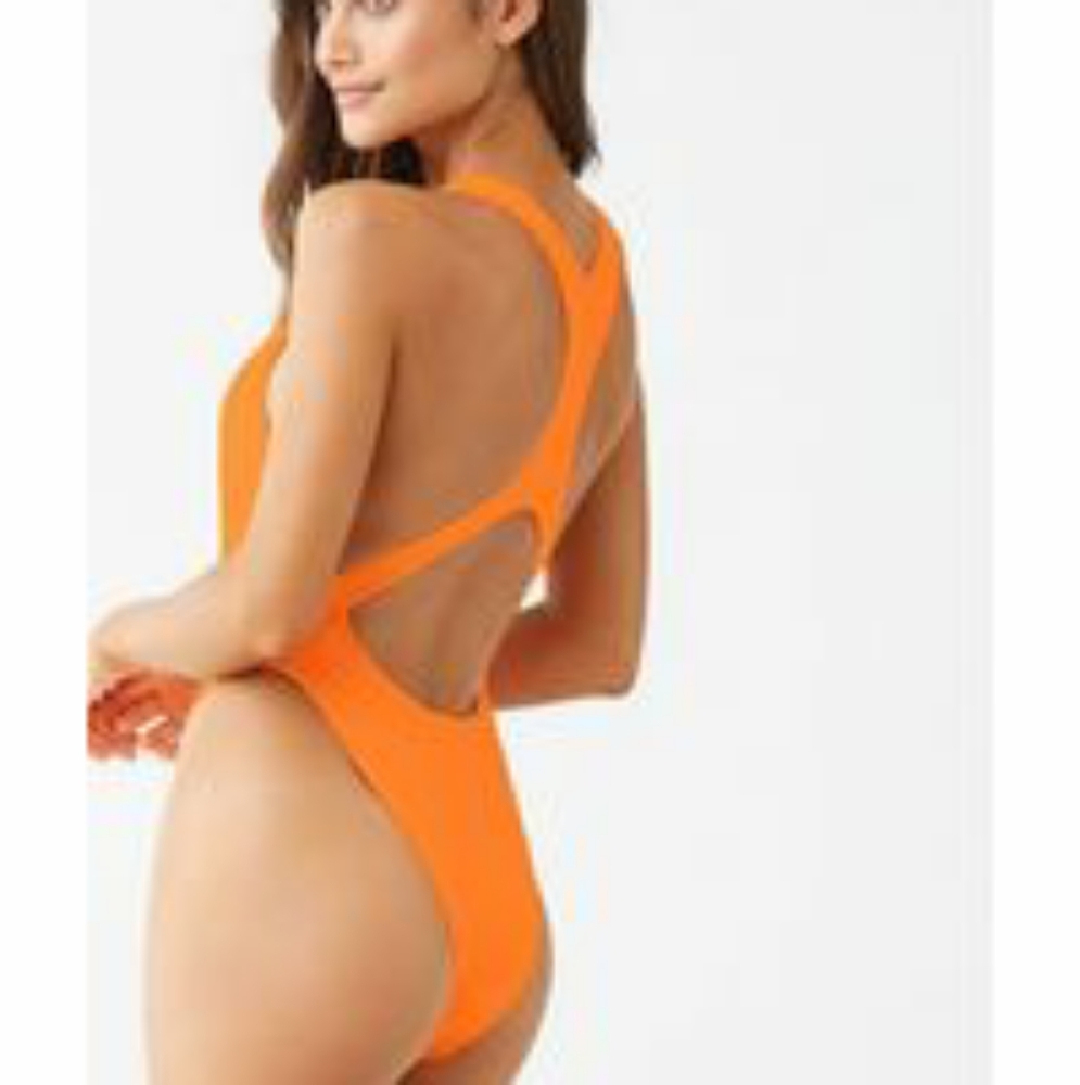 Active Ribbed One-Piece Swimsuit